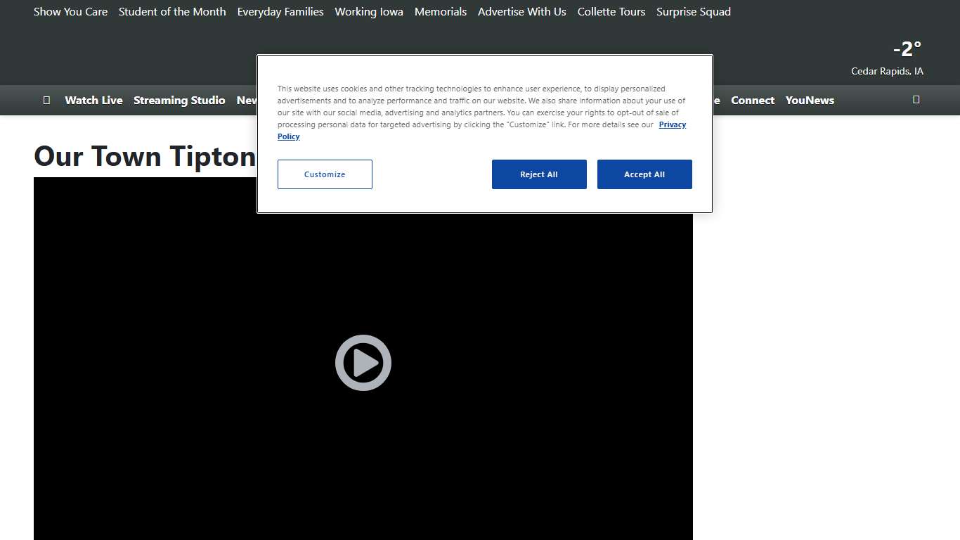 Our Town Tipton: Old Cedar County Jail